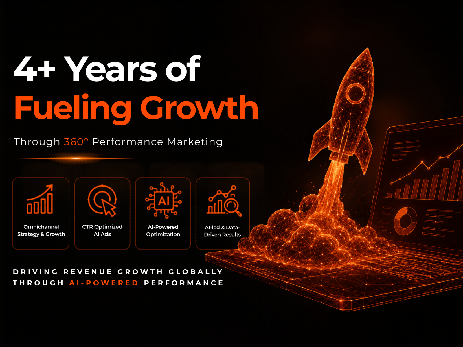 Searchberg — 4+ years of fuelling growth through 360° performance marketing
